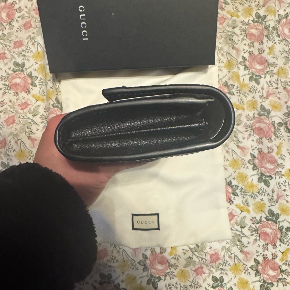 Gucci Black Leather Continental Wallet Brand New in Box with Bag - Picture 7 of 11